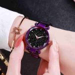 Fashionable Milan Strap Fashionable Starry Sky Magnet Watch Starry Sky Ladies Watch-ZX-002 - Image 3