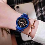 Fashionable Milan watch with bracelet exquisite starry sky surface diamond inlaid simple all-match fashion watch-ZX-019 - Image 5