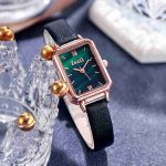 Women's watch retro net red fashion small green watch malachite green dial watch-ZX-001 (Copy) - Image 4
