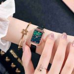 Women's watch retro net red fashion small green watch malachite green dial watch-ZX-001 (Copy) - Image 5