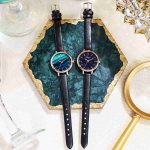 Fashion Retro Watch Ladies Small Green Watch Disc Peacock Blue Quartz Watch-ZX-012 - Image 3