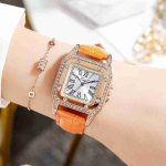 Small cube sugar niche luxury square ladies watch-ZX-005 - Image 6
