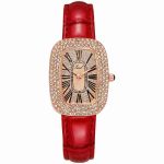Gypsophila women's watch full of diamonds English dove egg belt small green watch-ZX-003 (Copy)