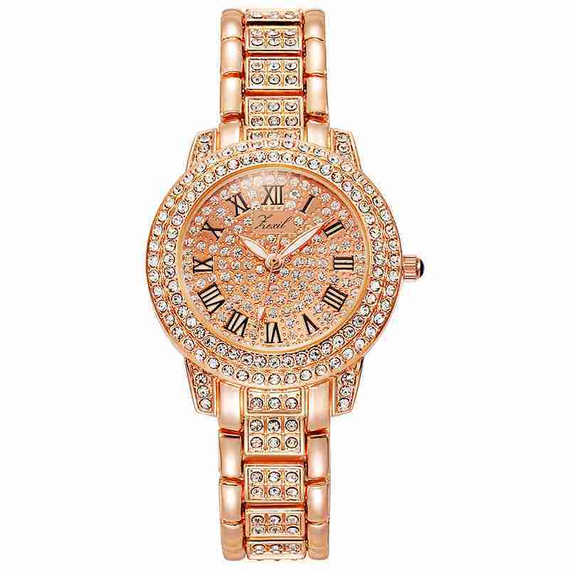 O1CN01a2PUdn1Cthnobo6FI_1924270139-0-cib.jpg Ins niche starry new ladies watch diamond-encrusted steel belt waterproof women's watch cornucopia-ZX-004 (Copy) - Image 1