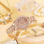 Ins niche starry new ladies watch diamond-encrusted steel belt waterproof women's watch cornucopia-ZX-004 (Copy) - Image 3