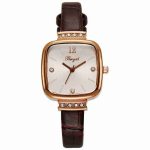 Small square watch ins niche design light luxury simple temperament belt small sugar sugar ladies watch-ZX-006