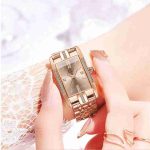 New Simple Waterproof Watch Ladies Watch Fashion Square Diamond Watch Square Dial Watch-ZX-016 (Copy) - Image 3