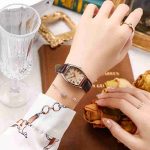 New Quartz Watch Retro Wind Barrel Belt Watch Simple Ladies Watch-ZX-013 - Image 5